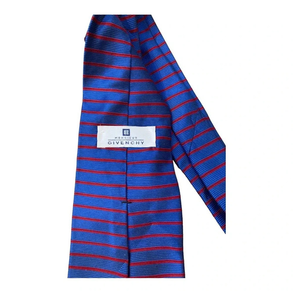 Givenchy monsieur striped silk tie - Picture 2 of 3